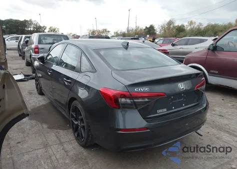 2022 Honda Civic Sport from USA, damaged, VIN 2HGFE2F5XNH603892